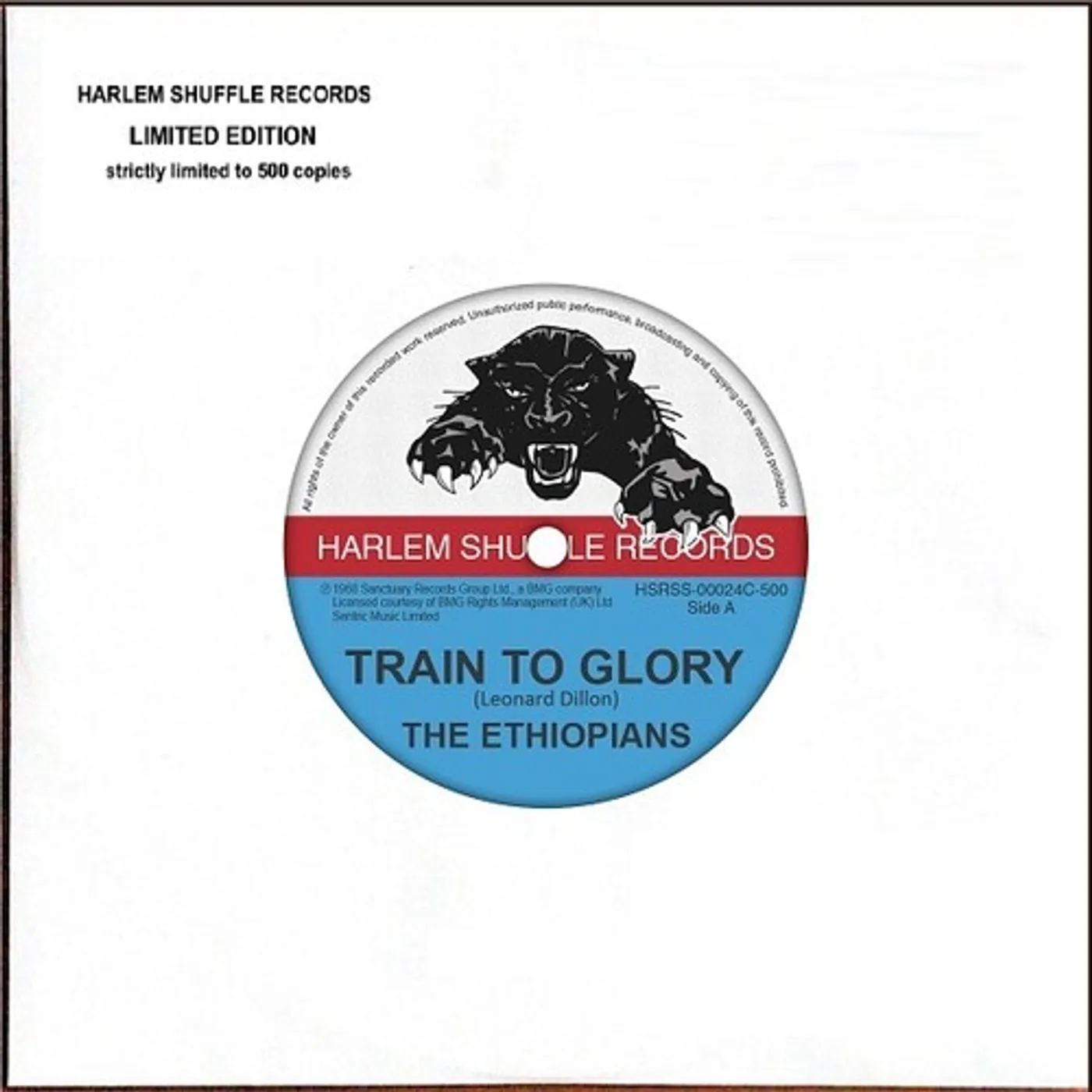 Ethiopians TRAIN TO GLORY / MEK YOU GO ON SO Vinyl Record