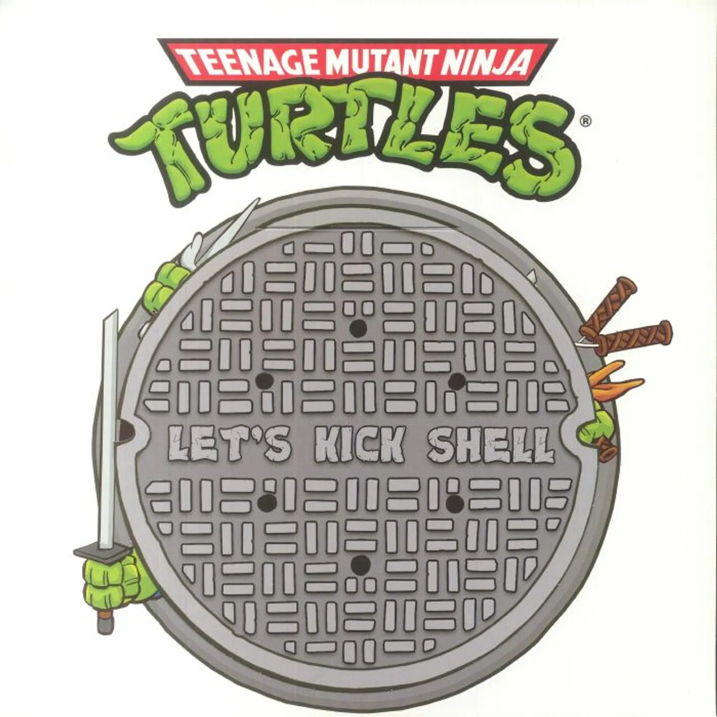 Teenage Mutant Ninja Turtles LET'S KICK SHELL - Original Soundtrack Vinyl Record