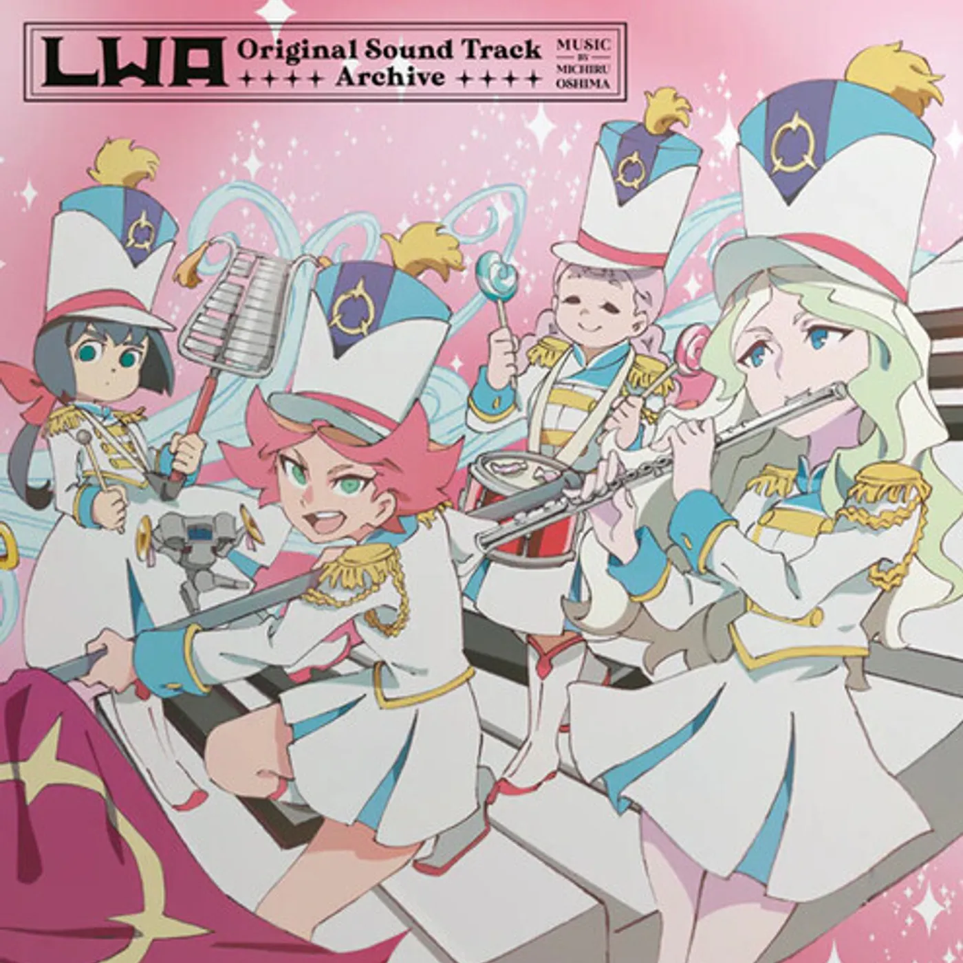 Michiru Oshima LITTLE WITCH ACADEMIA - Original Soundtrack Vinyl Record