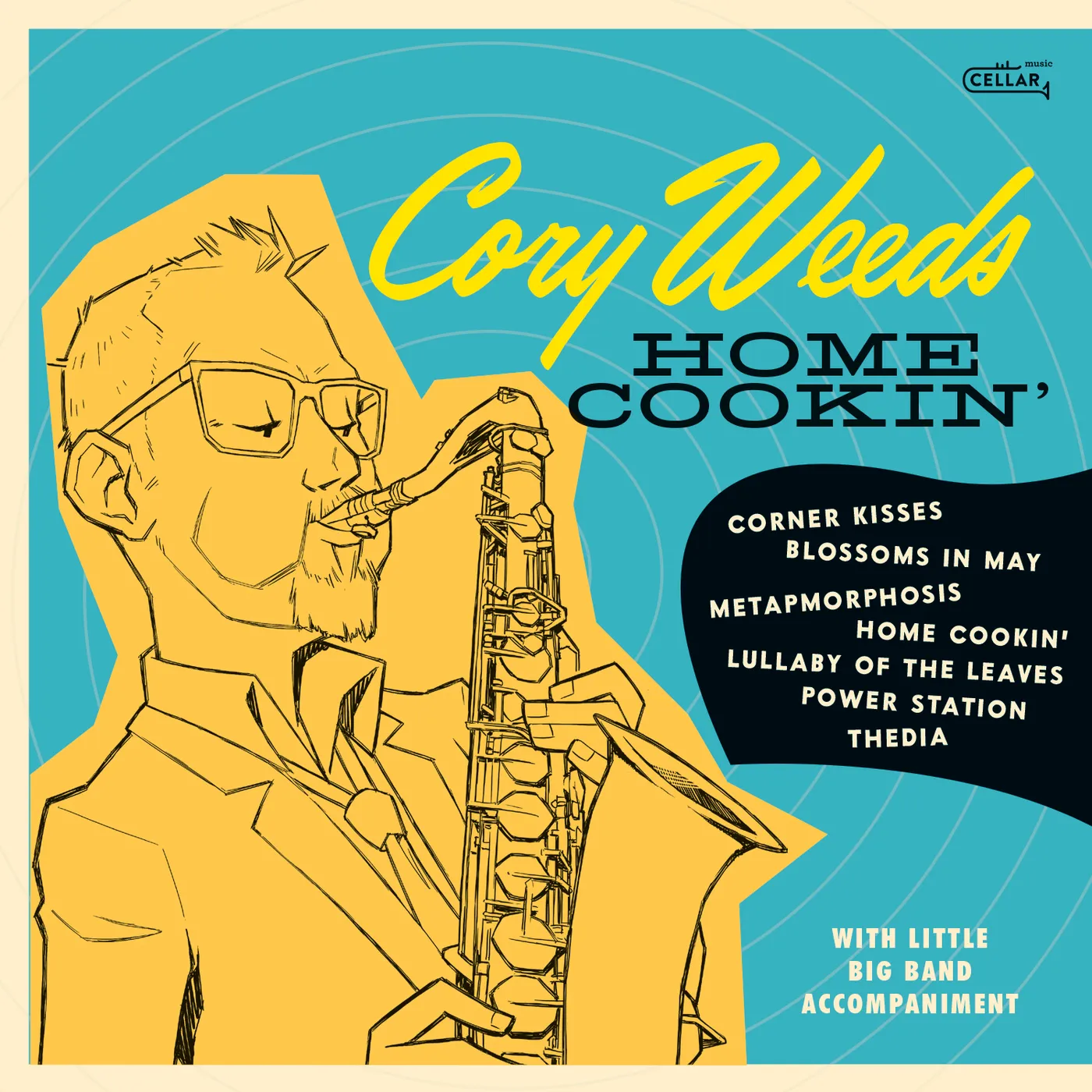 Cory Weeds HOME COOKIN' Vinyl Record