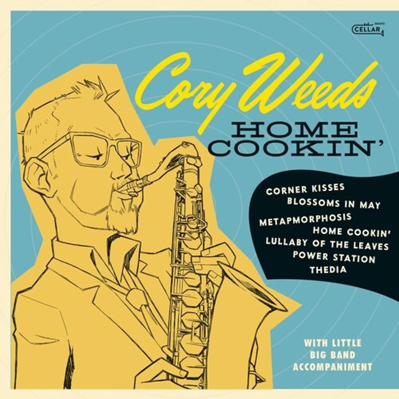 Cory Weeds HOME COOKIN' Vinyl Record