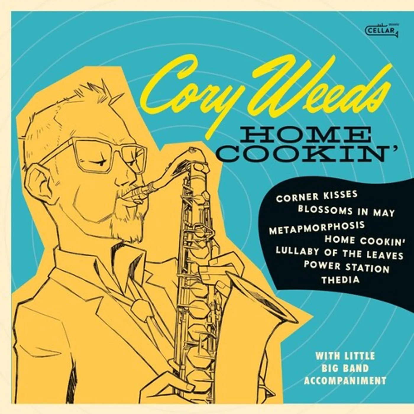 Cory Weeds HOME COOKIN' CD
