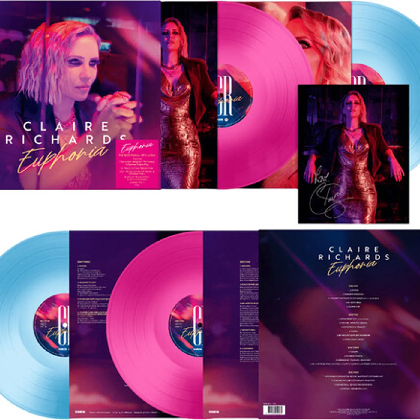 Claire Richards Euphoria Vinyl Record