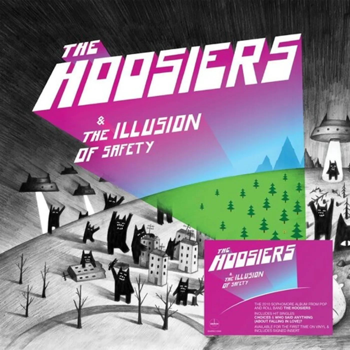 The Hoosiers ILLUSION OF SAFETY Vinyl Record