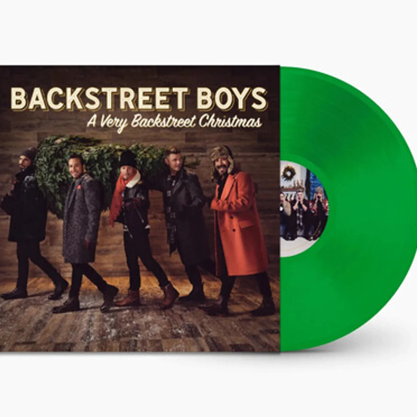 Backstreet Boys Very Backstreet Christmas (Deluxe/Limited/Emerald Green) Vinyl Record