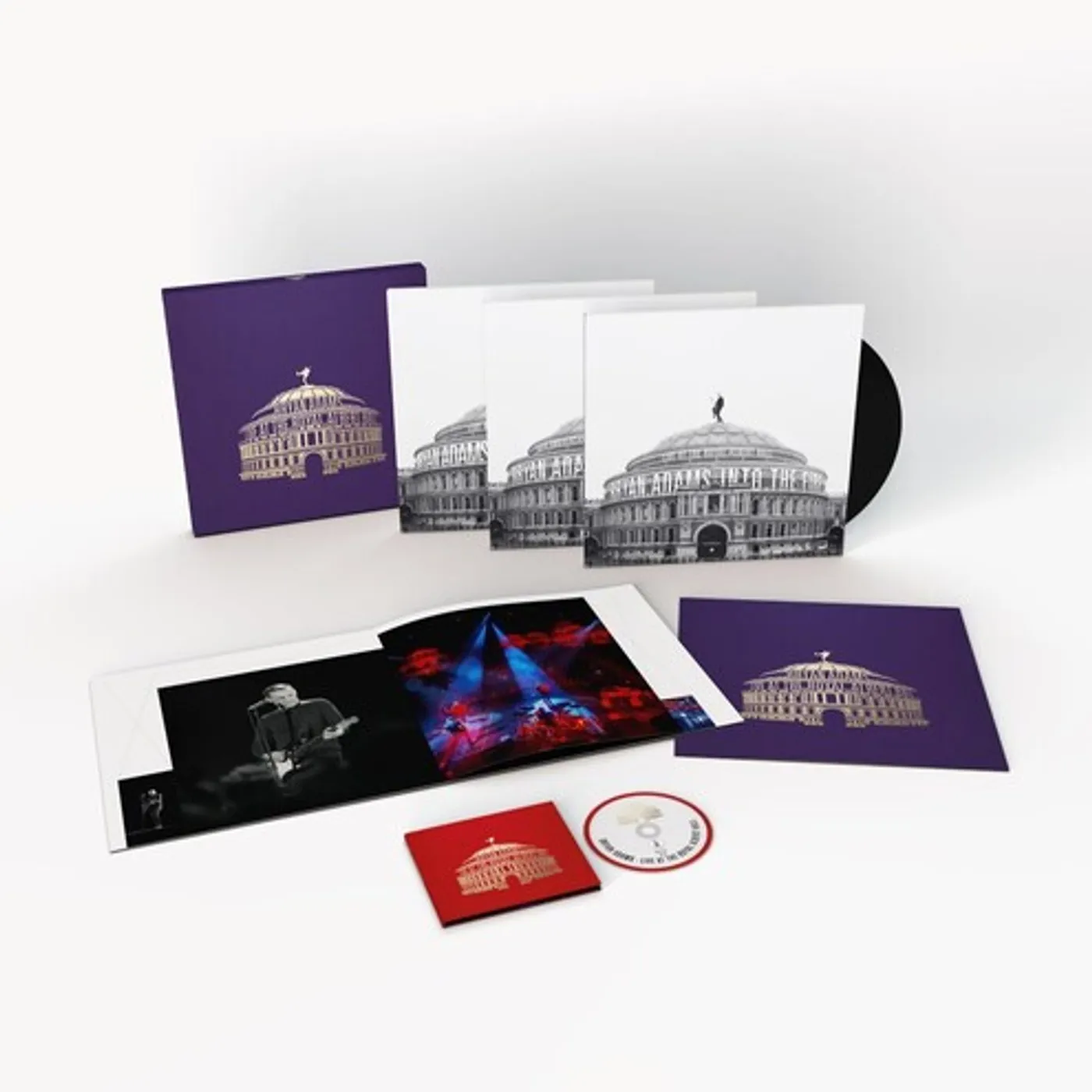 Bryan Adams Live At The Royal Albert Hall (4LP/Blu-ray) Vinyl Record