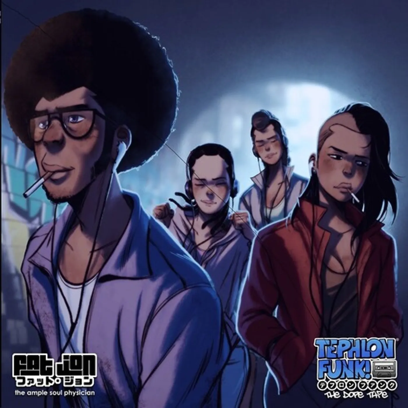 fat jon TEPHLON FUNK: THE DOPE TAPE Vinyl Record