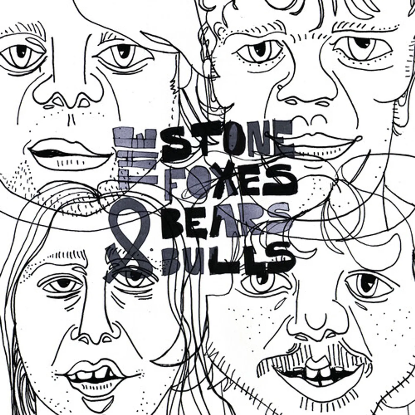 The Stone Foxes Bears & Bulls Vinyl Record