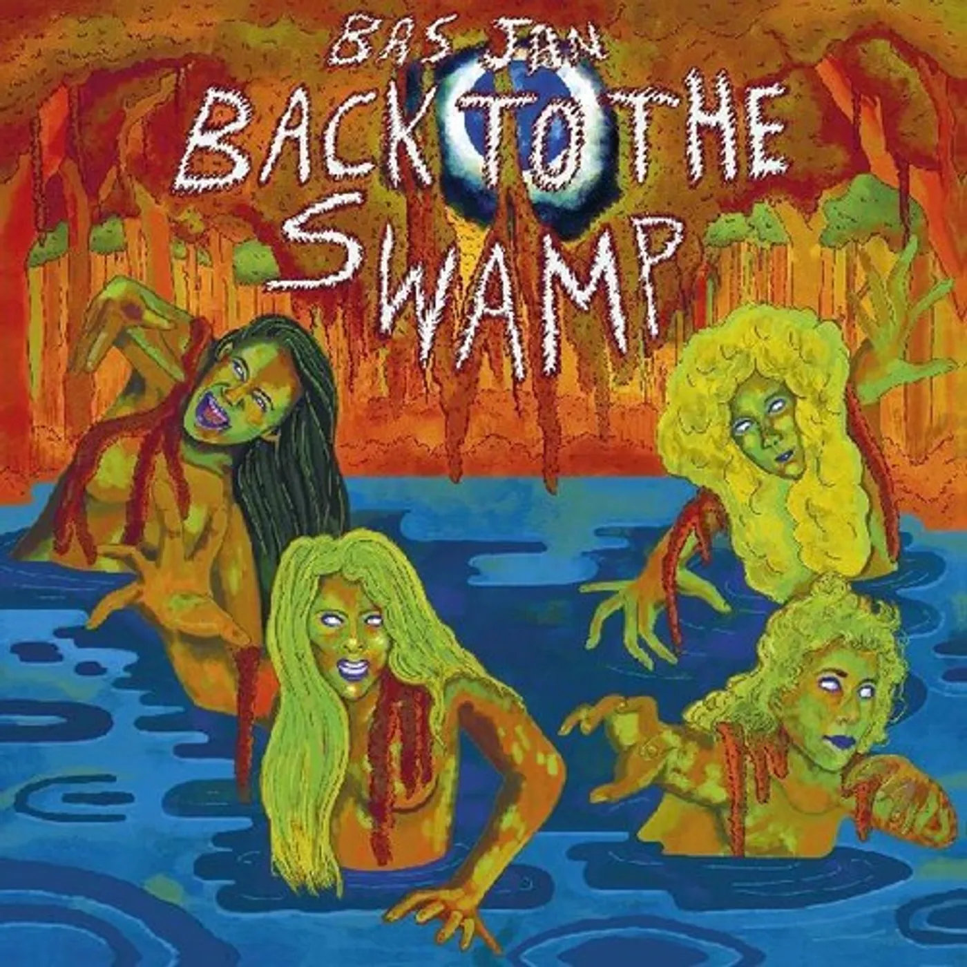 Bas Jan BACK TO THE SWAMP Vinyl Record