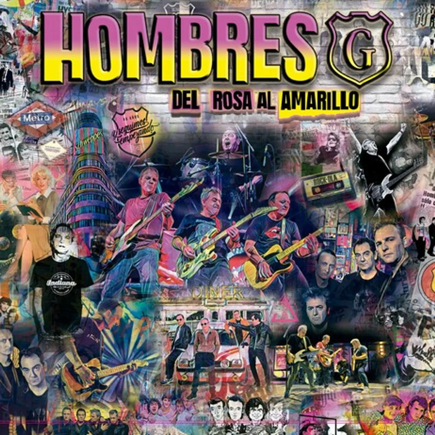 Hombres G DEL ROSA AL AMARILLO CD
