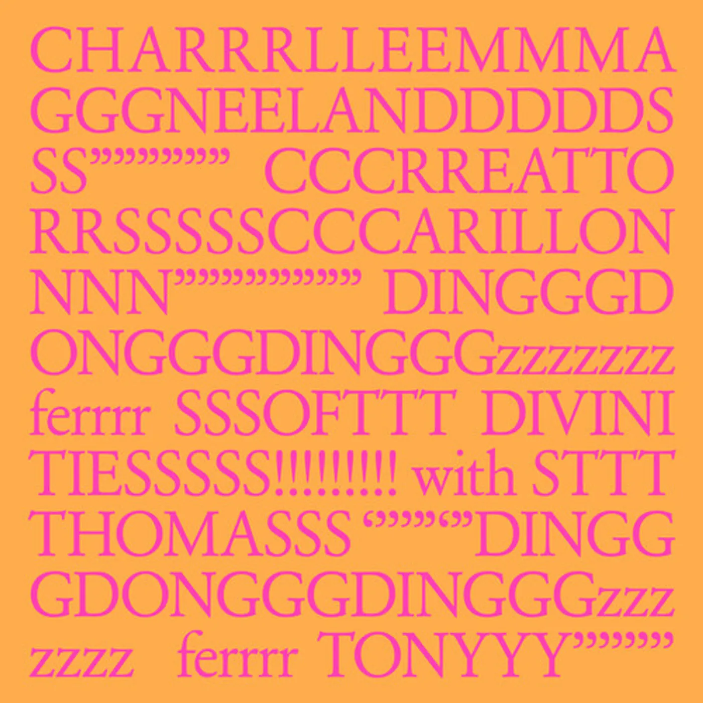 Charlemagne Palestine Charrrlleemmma Gggneelanddddds Ss"""""" Vinyl Record