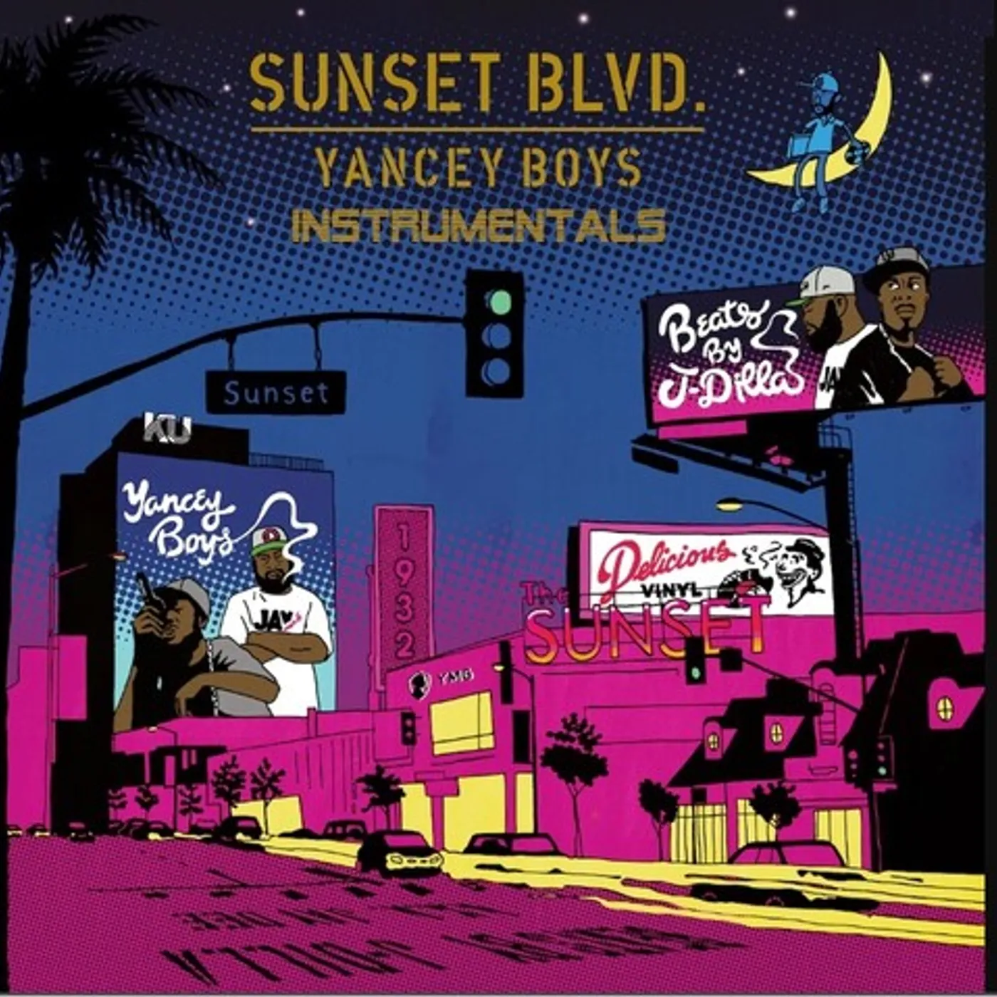 Yancey Boys SUNSET BLVD INSTRUMENTAL Vinyl Record