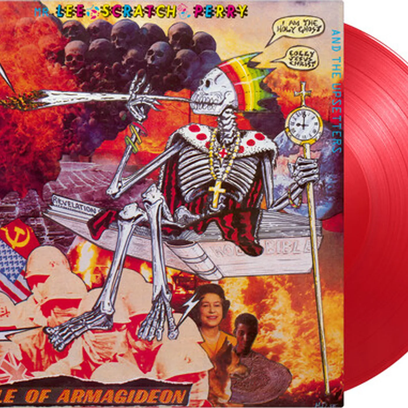 Lee Scratch Perry & the Upsetters BATTLE OF ARMAGIDEON Vinyl Record