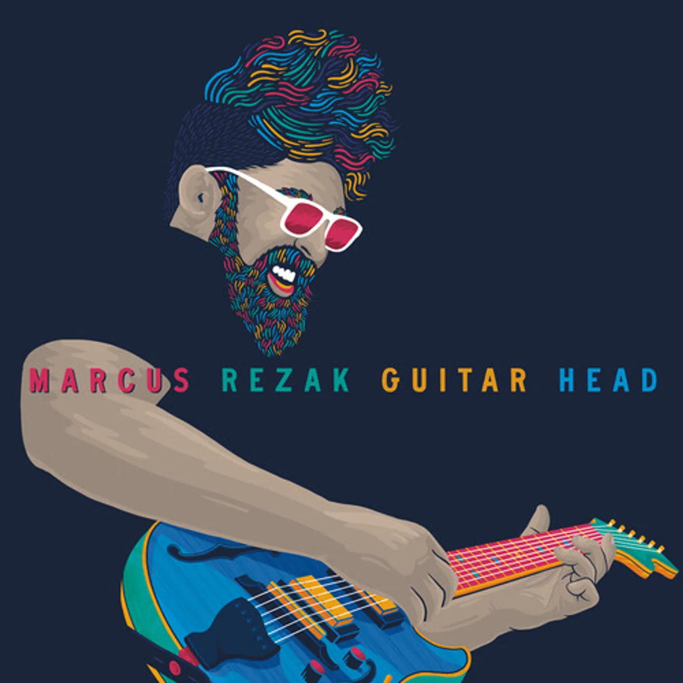Marcus Rezak GUITAR HEAD Vinyl Record