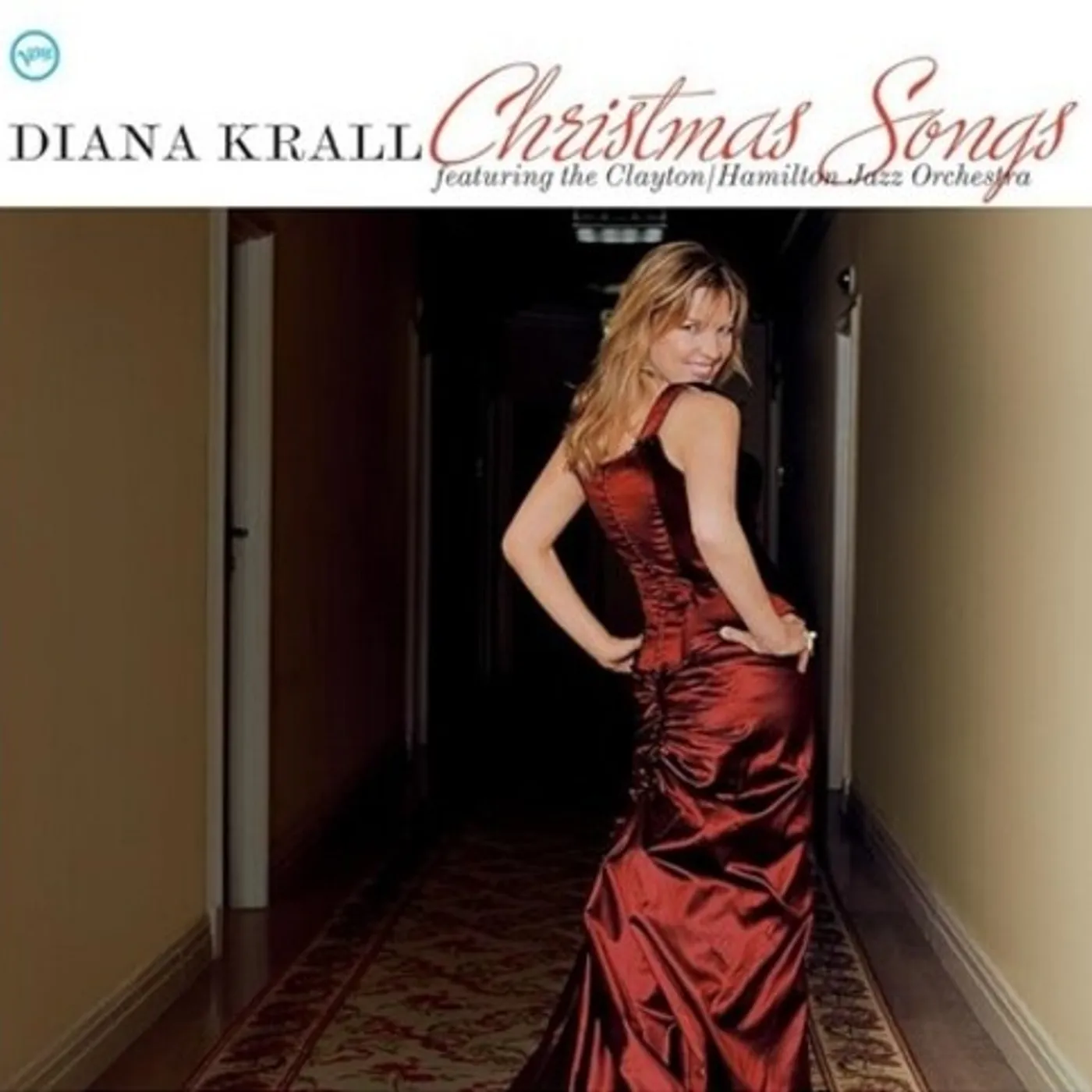 Diana Krall / The Clayton Hamilton Jazz Orchestra CHRISTMAS SONGS Vinyl Record