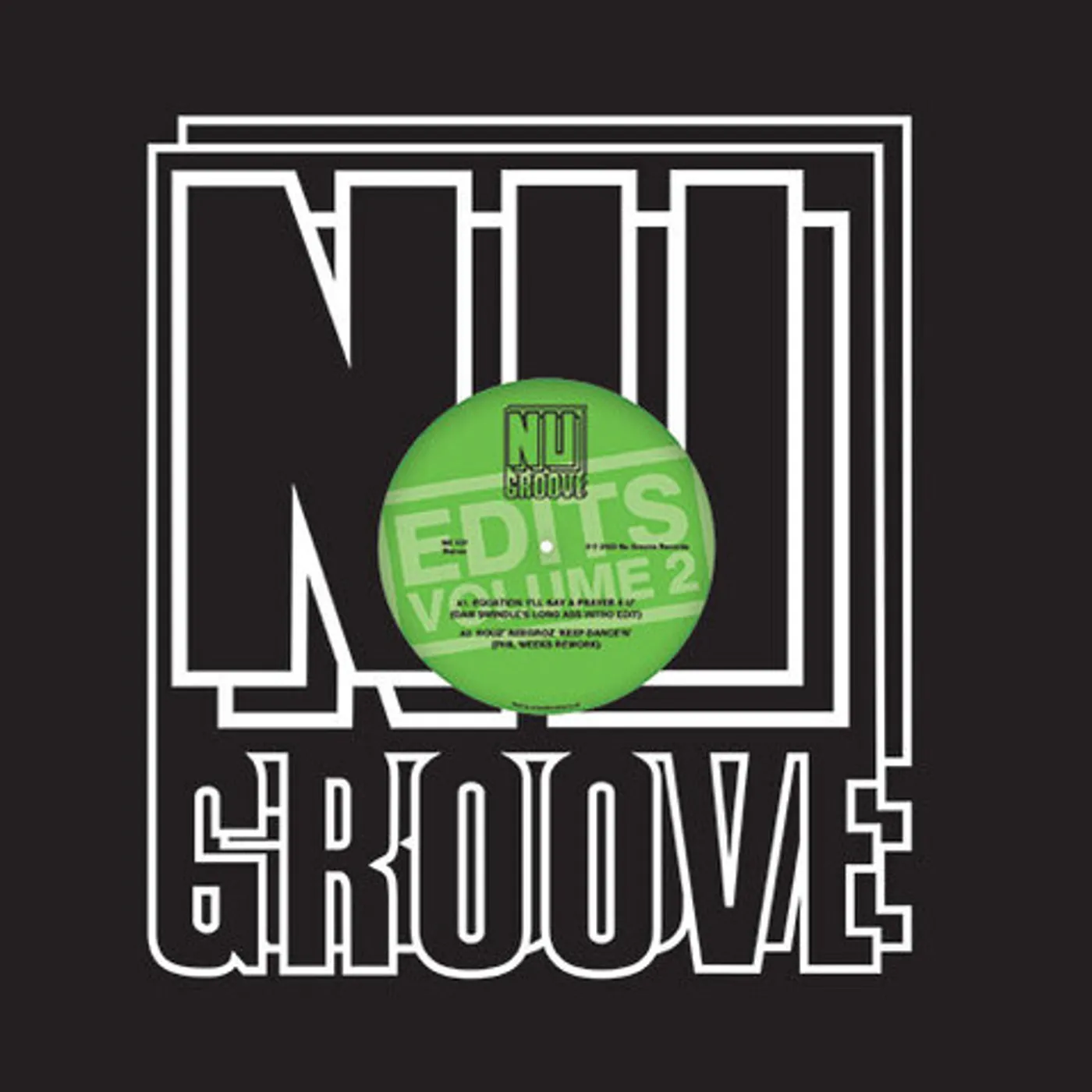 Nu Groove Edits Vol. 2 / Various NU GROOVE EDITS VOL. 2 (VARIOUS ARTISTS) Vinyl Record