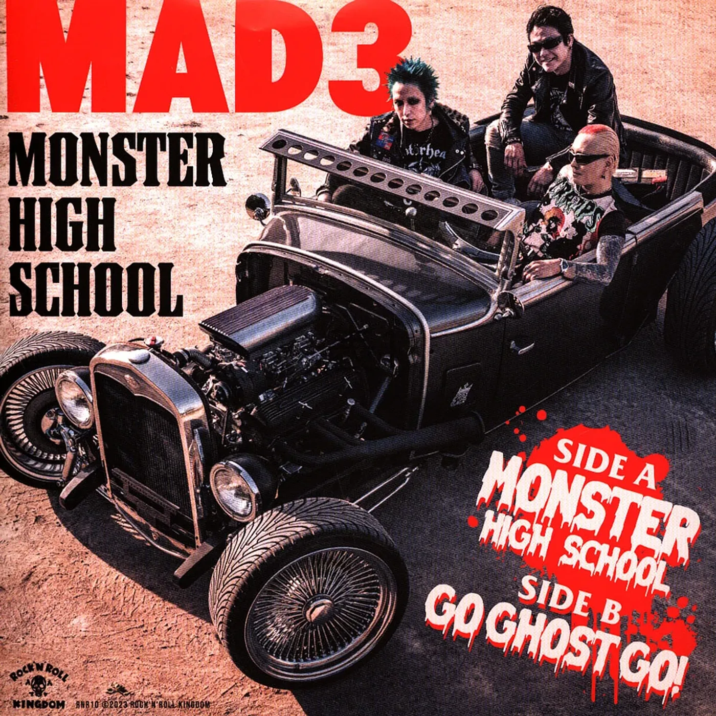 MAD3 MONSTER HIGH SCHOOL Vinyl Record