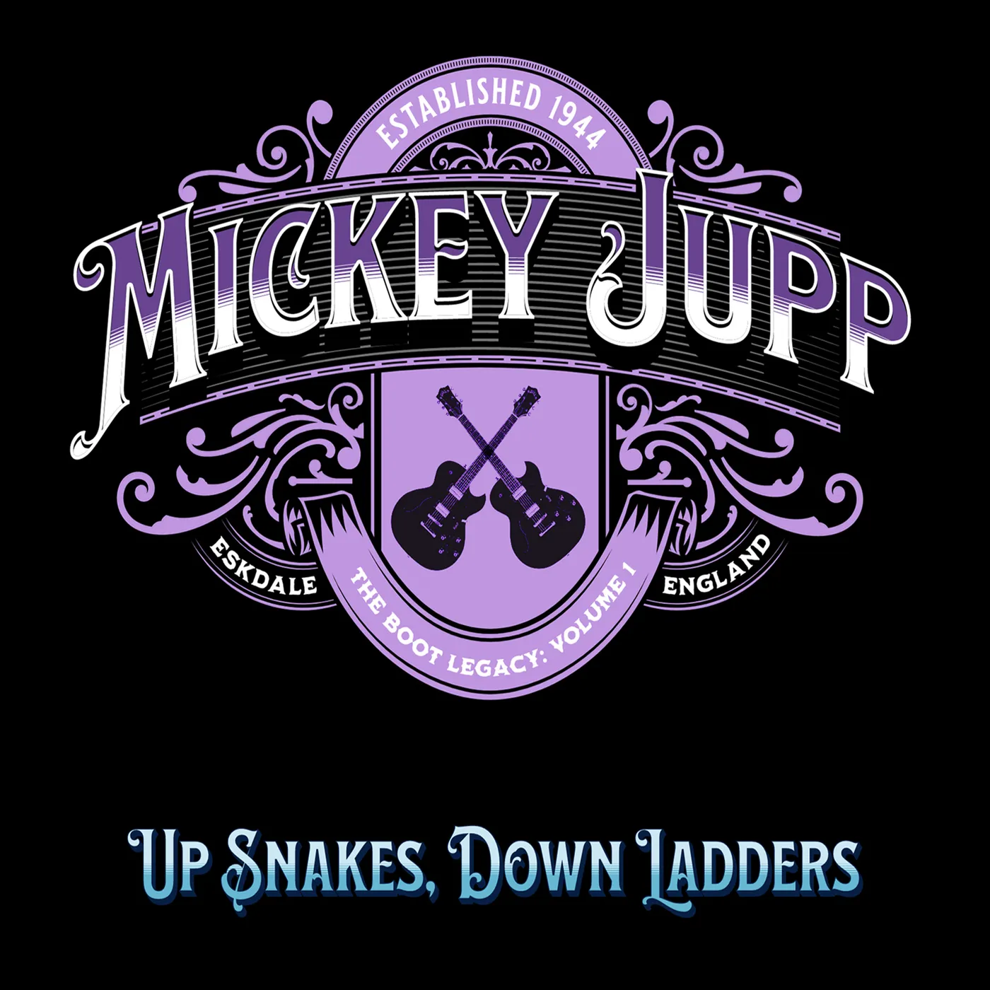 Mickey Jupp UP SNAKES DOWN LADDERS Vinyl Record