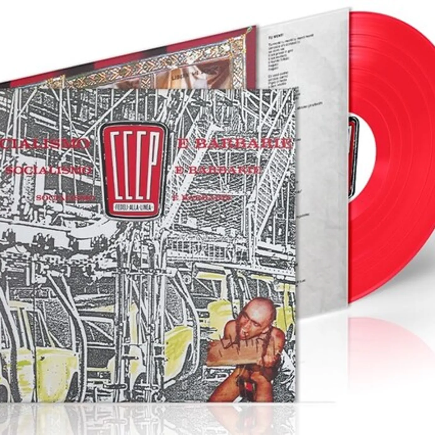 CCCP – Fedeli Alla Linea SOCIALISMO E BARBARIE Vinyl Record