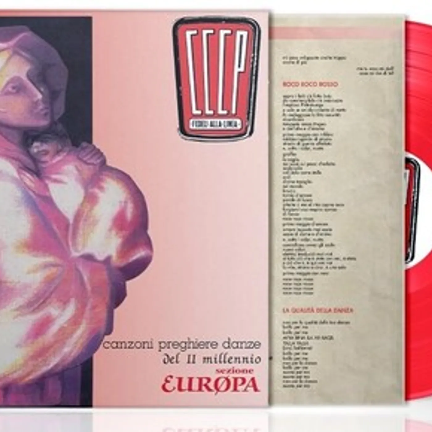 CCCP – Fedeli Alla Linea CANZONI PREGHIERE DANZE DEL II MILLENNIO - SEZIONE Vinyl Record