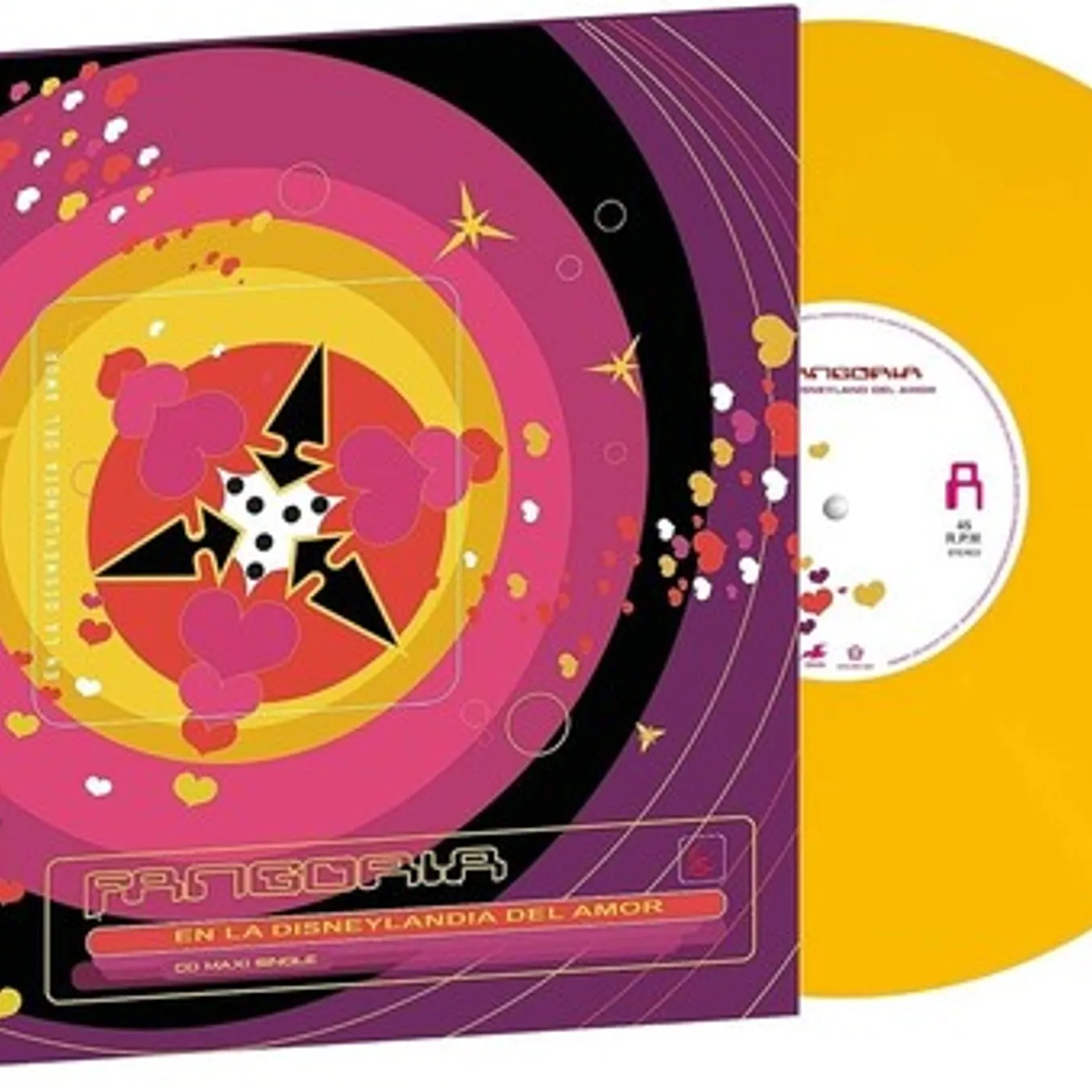 Fangoria EN LA DISNEYLANDIA DEL AMOR Vinyl Record