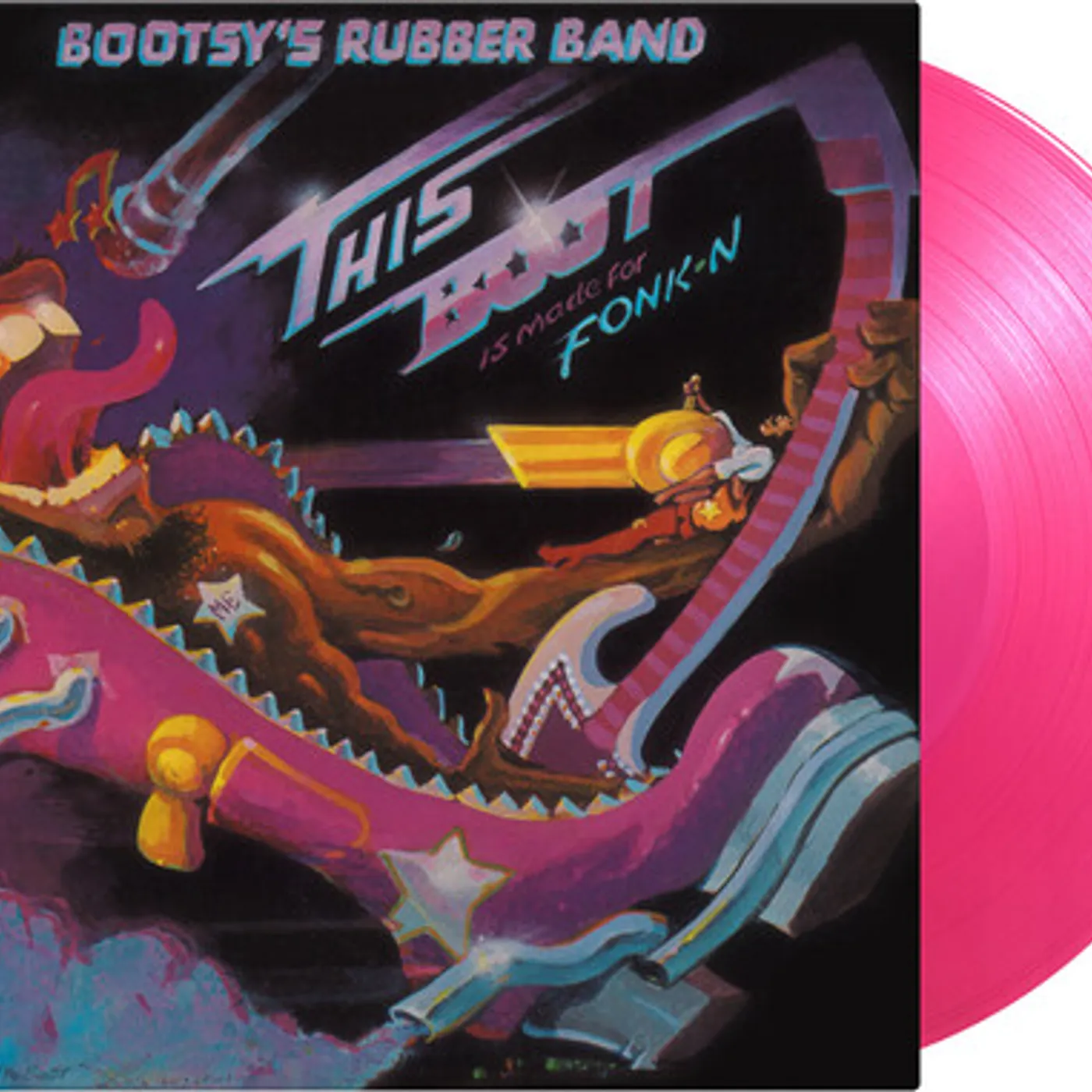 Bootsy's Rubber Band THIS BOOT IS MADE FOR FONK-N Vinyl Record