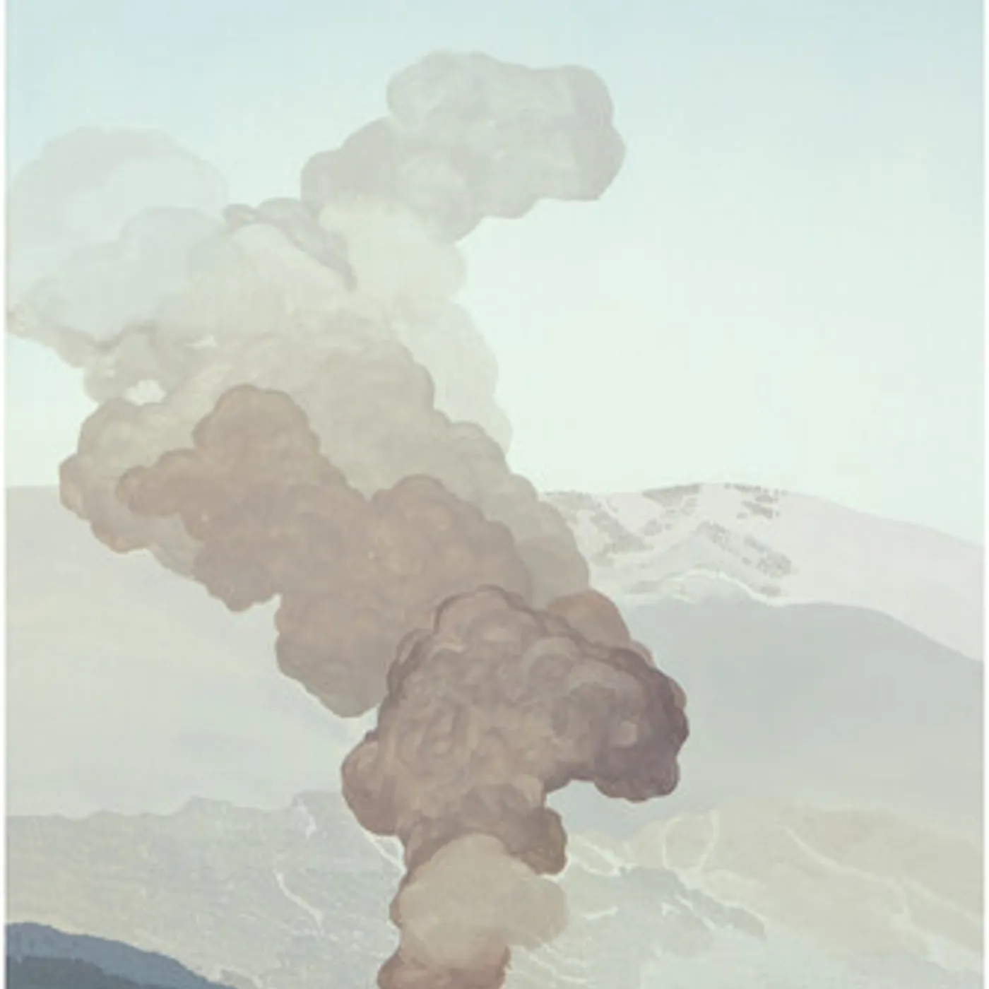 Sun June SOMEWHERE - CLOUDY BLUE Vinyl Record