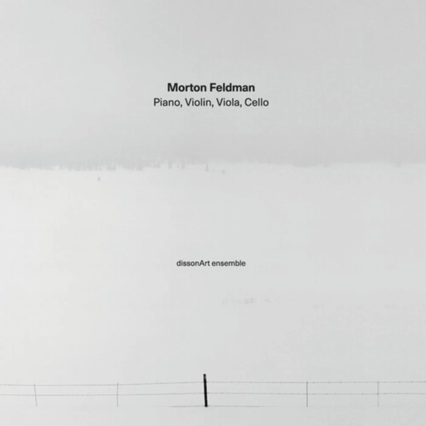 Morton Feldman Piano Violin Viola Cello Vinyl Record