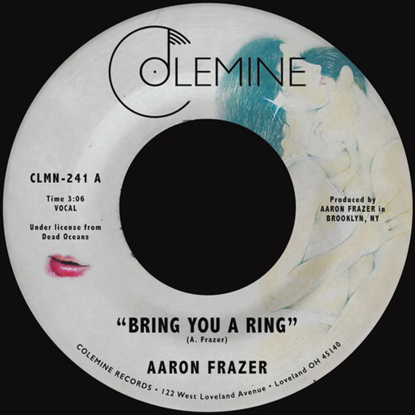 Aaron Frazer BRING YOU A RING / YOU DON'T WANNA BE MY BABY Vinyl Record