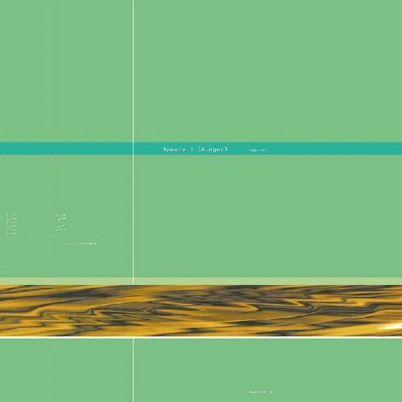 Speedy J GINGER Vinyl Record