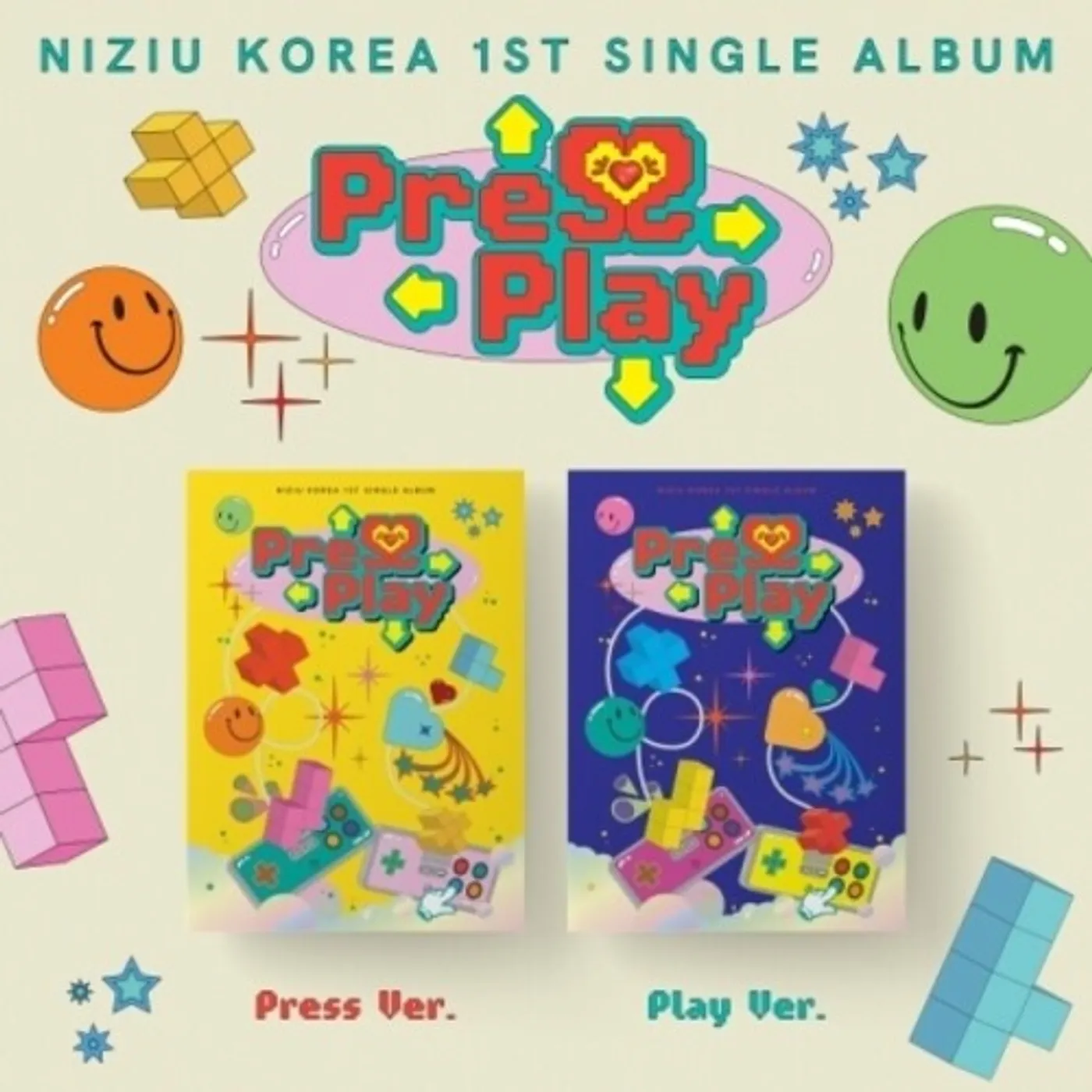 NiziU PRESS PLAY - RANDOM COVER CD