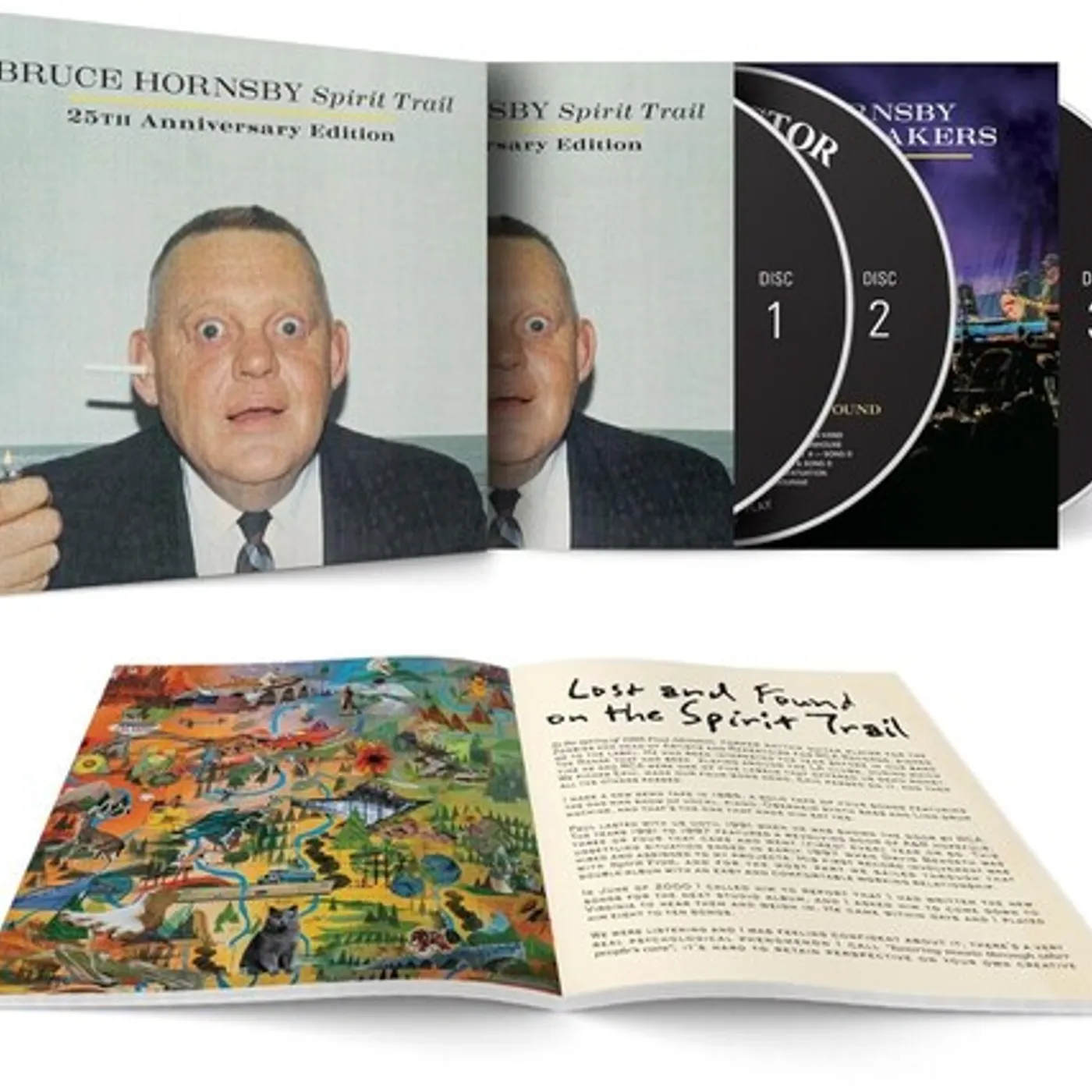 Bruce Hornsby SPIRIT TRAIL: 25TH ANNIVERSARY EDITION CD