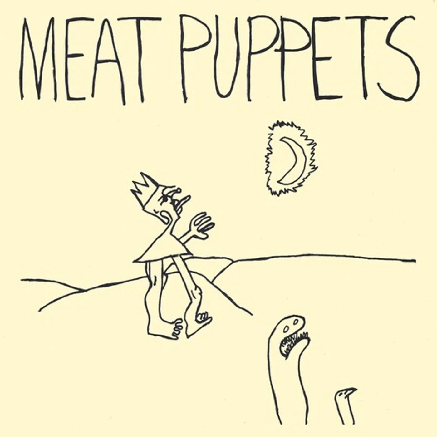 Meat Puppets IN A CAR Vinyl Record