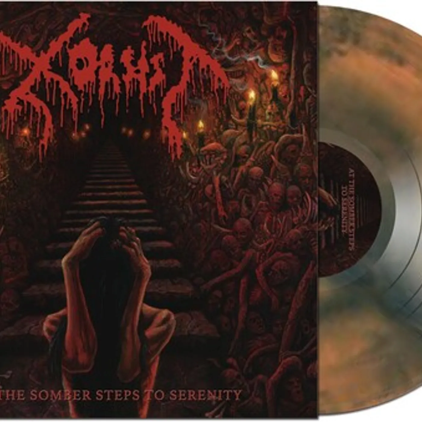 Xorsist AT THE SOMBER STEPS TO SERENITY Vinyl Record