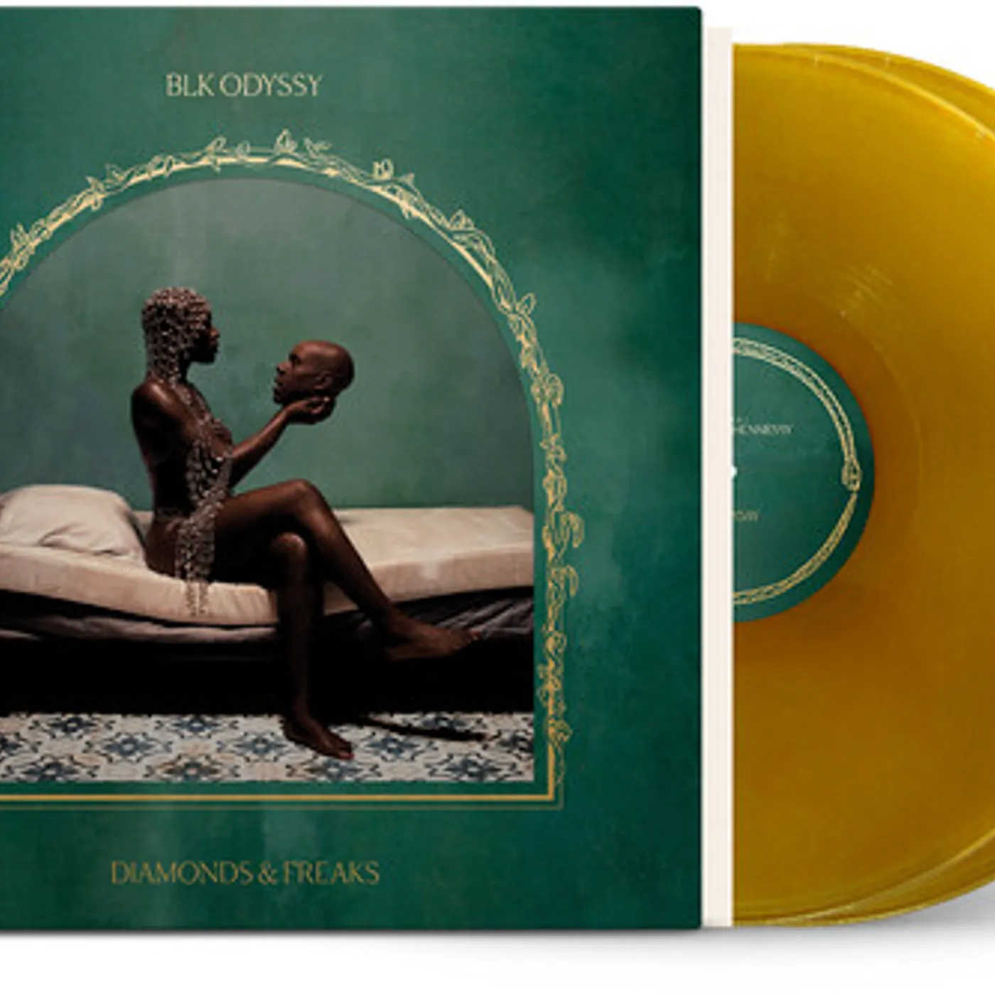 BLK ODYSSY Diamonds & Freaks  (Amber) Vinyl Record