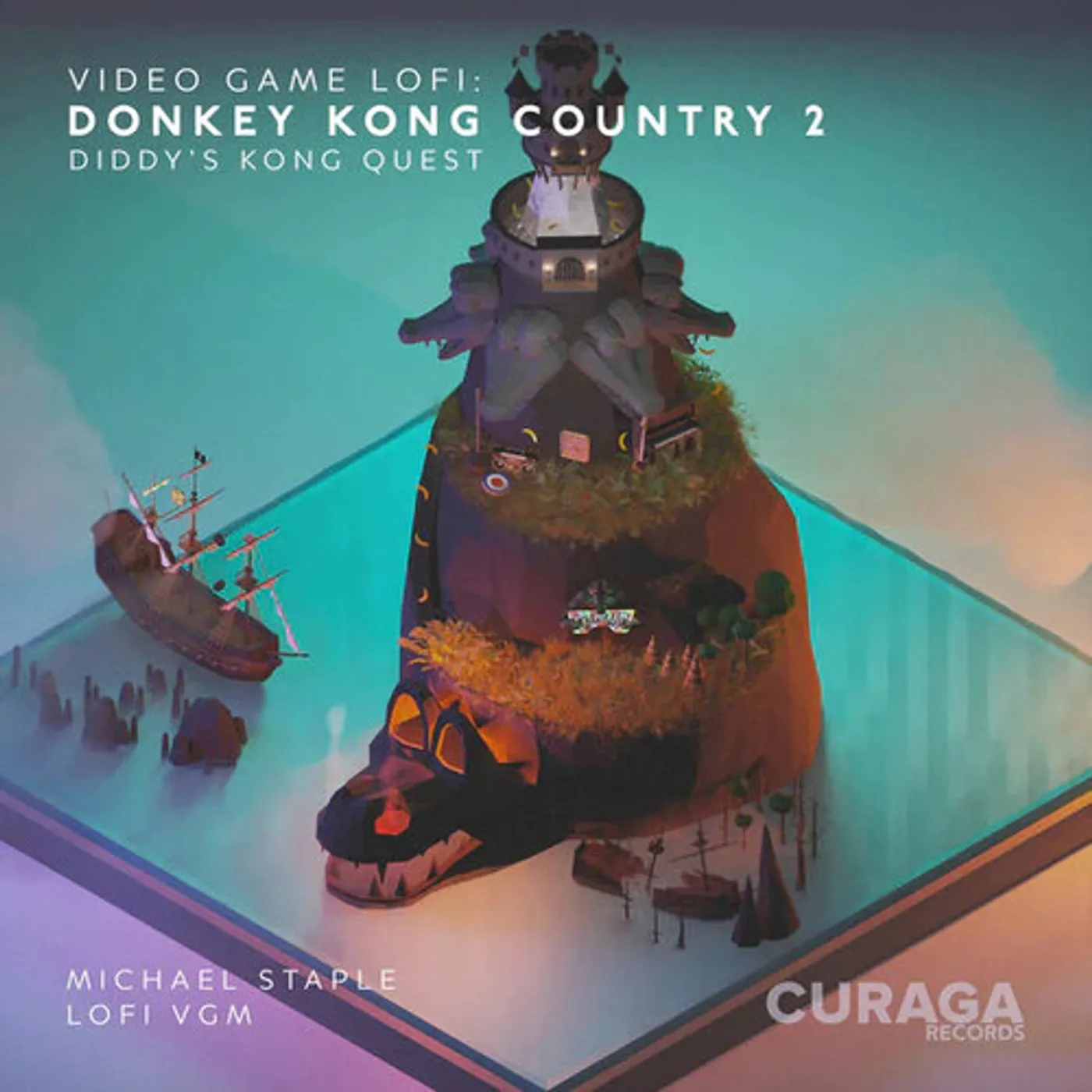Michael Staple VIDEO GAME LOFI: DONKEY KONG COUNTRY 2 - Original Soundtrack Vinyl Record