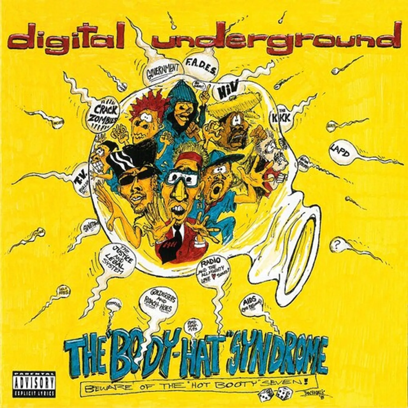 Digital Underground BODY-HAT SYNDROME (30TH ANNIVERSARY) Vinyl Record