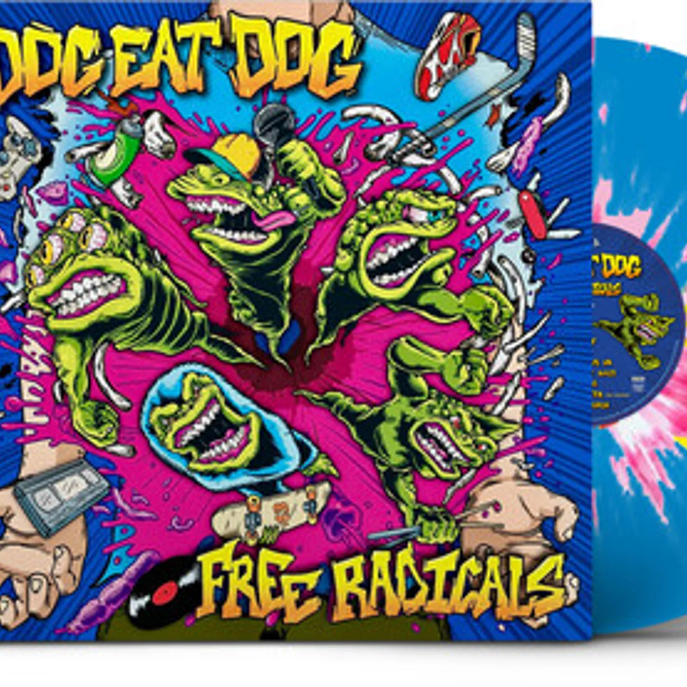Dog Eat Dog Free Radicals (Splatter) Vinyl Record