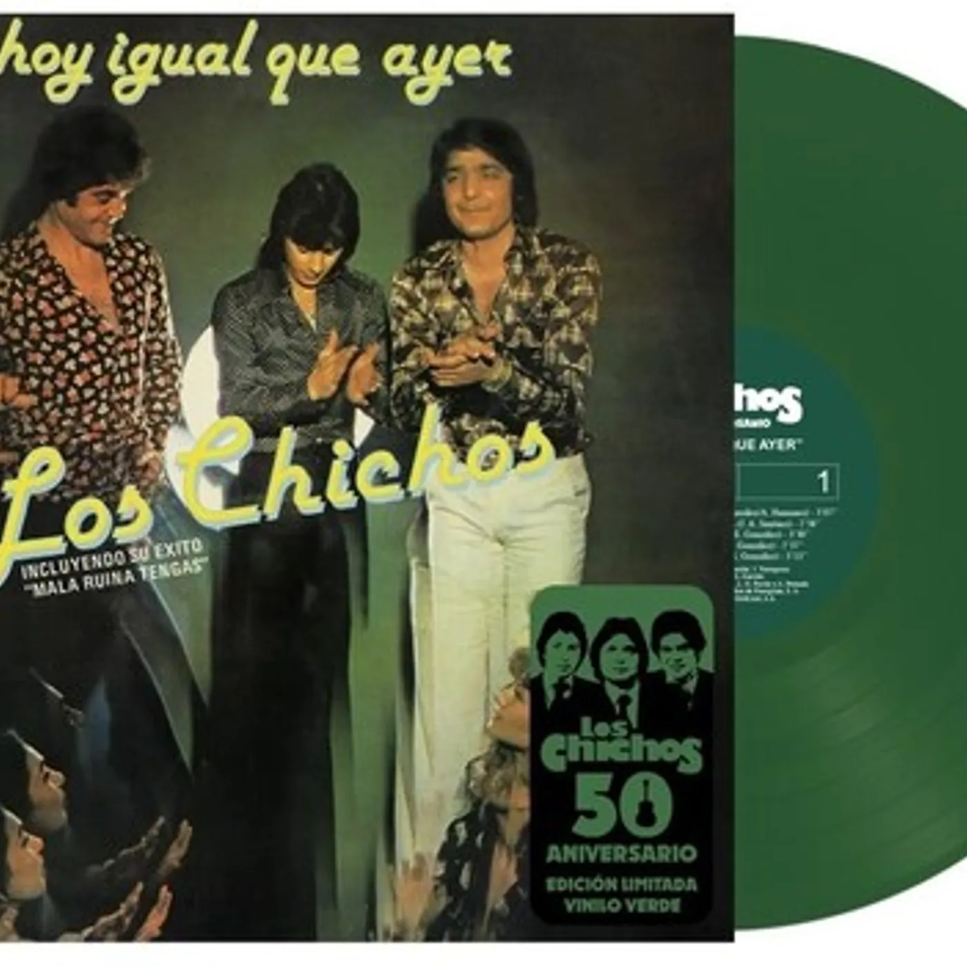 Los Chichos Hoy Igual Que Ayer (50th Anniversary / Green) Vinyl Record