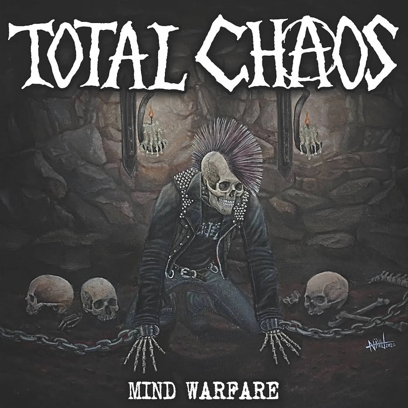 Total Chaos MIND WARFARE Vinyl Record