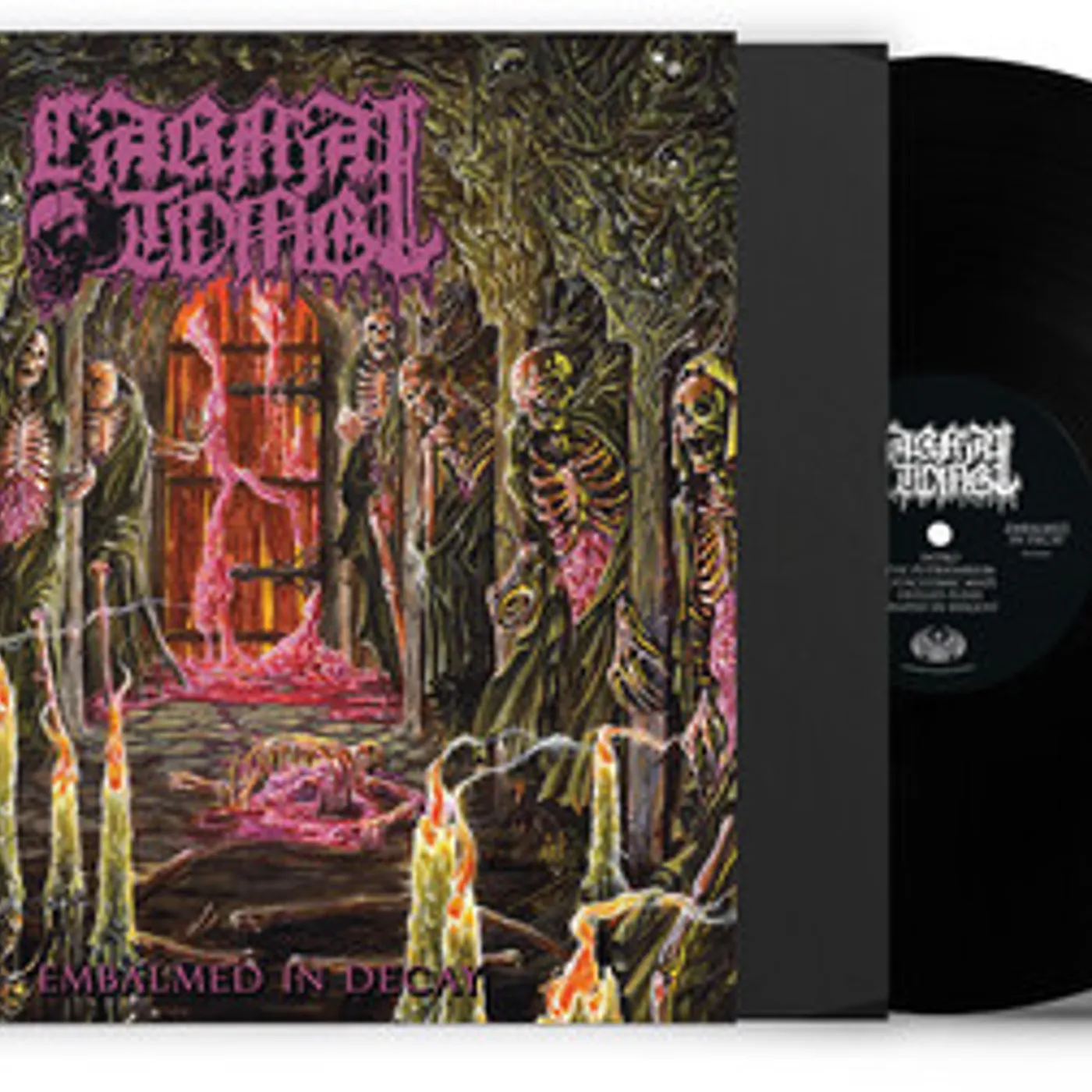 Carnal Tomb EMBALMED IN DECAY Vinyl Record