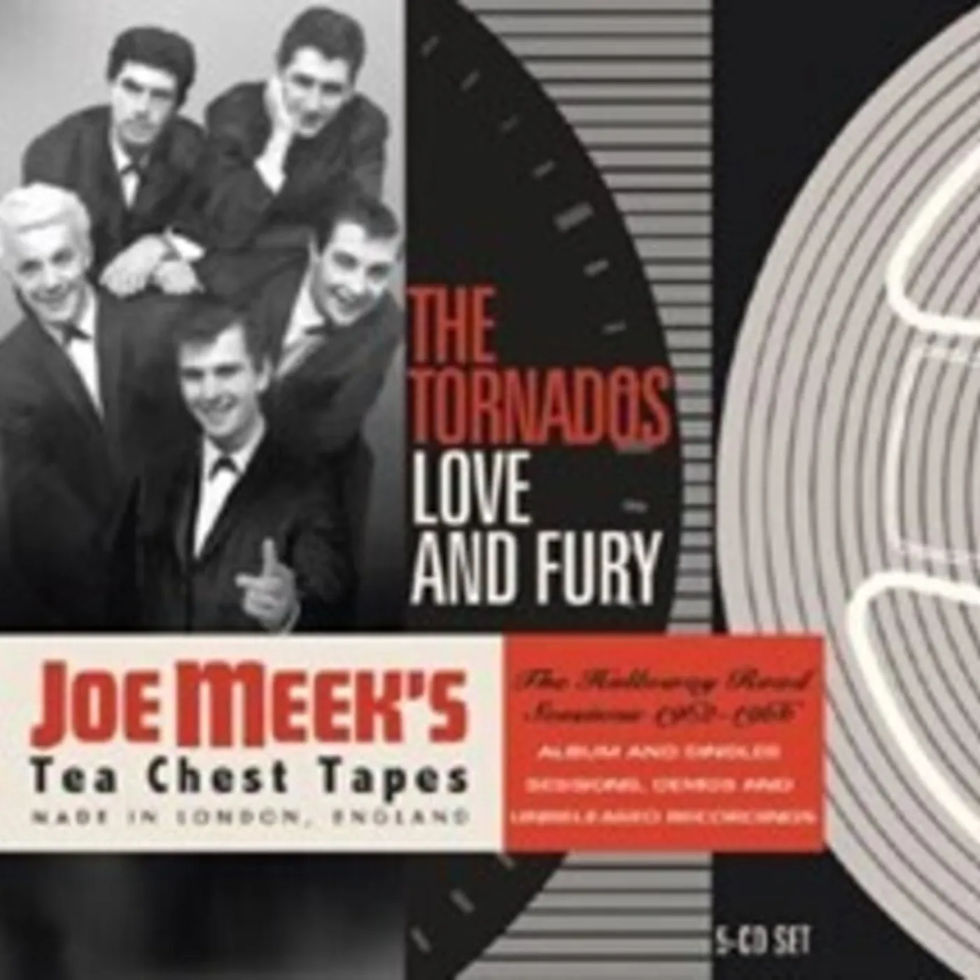 The Tornados LOVE & FURY: THE HOLLOWAY ROAD SESSIONS 1962-1966 CD