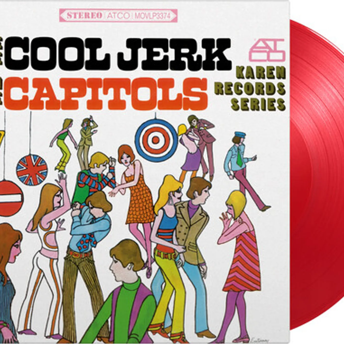 The Capitols DANCE THE COOL JERK Vinyl Record