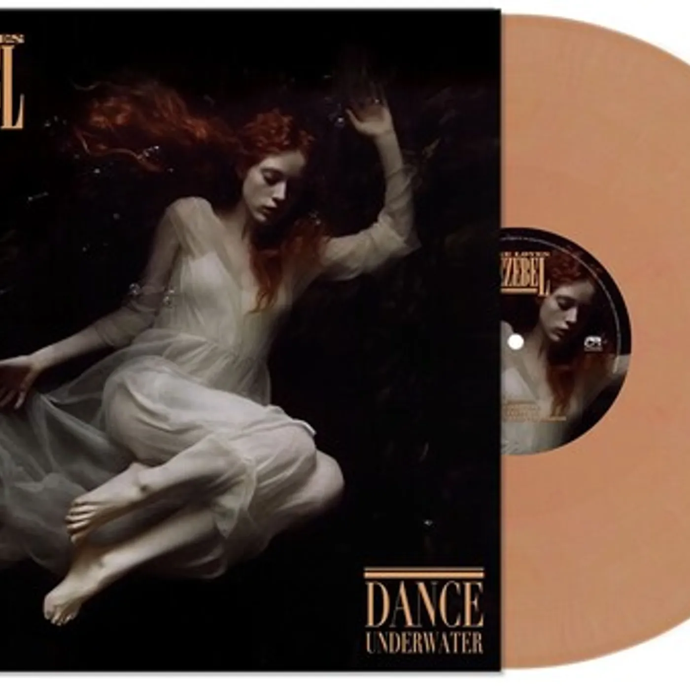 Gene Loves Jezebel DANCE UNDERWATER - PEACH Vinyl Record