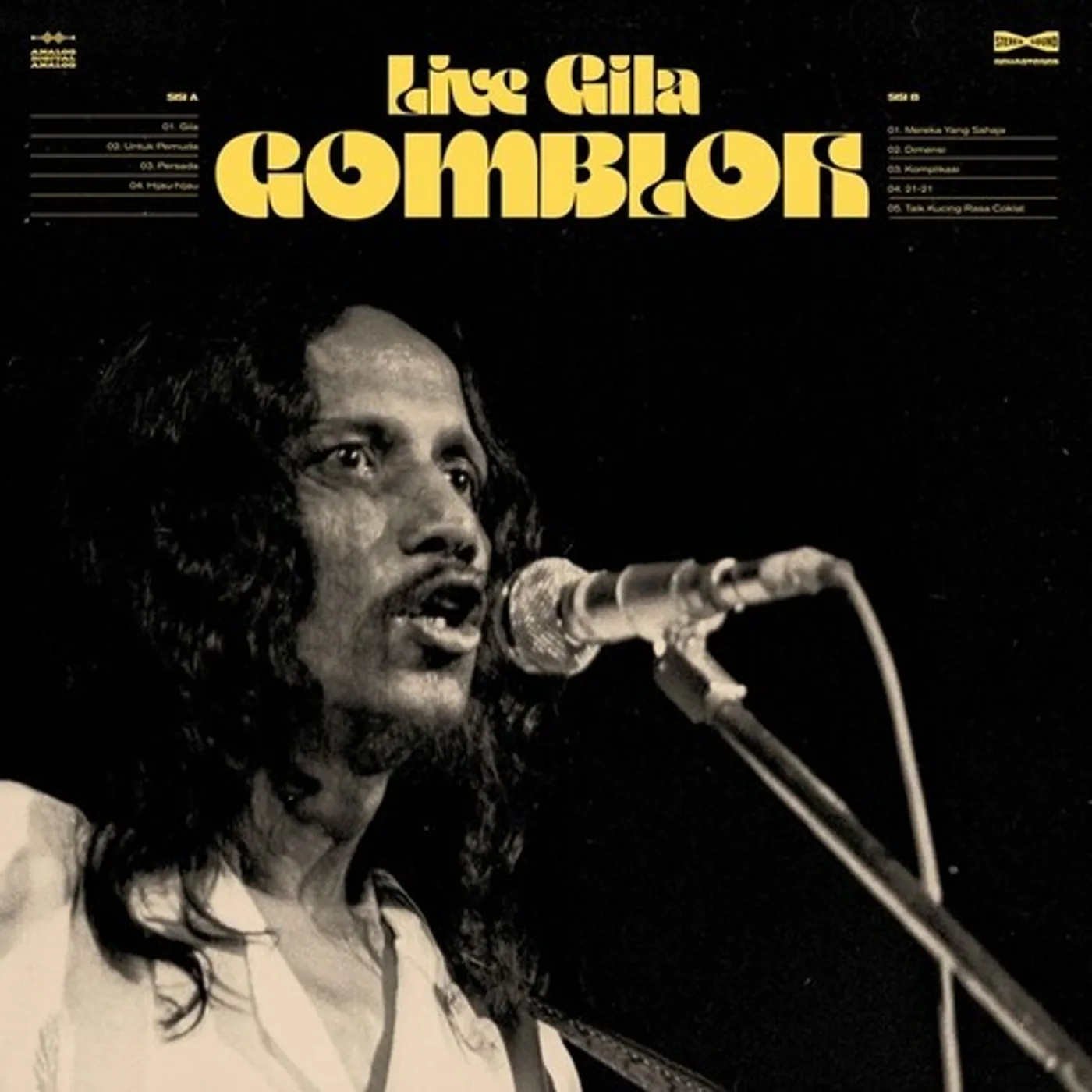 Gombloh LIVE GILA Vinyl Record