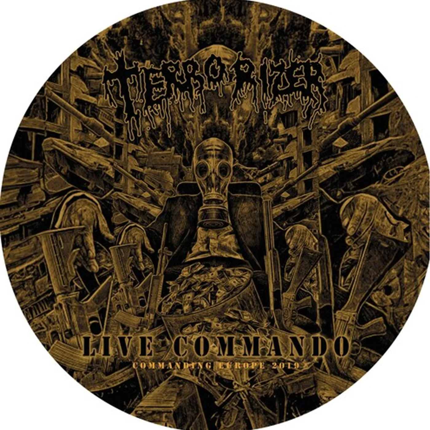 Terrorizer Live Commando Vinyl Record