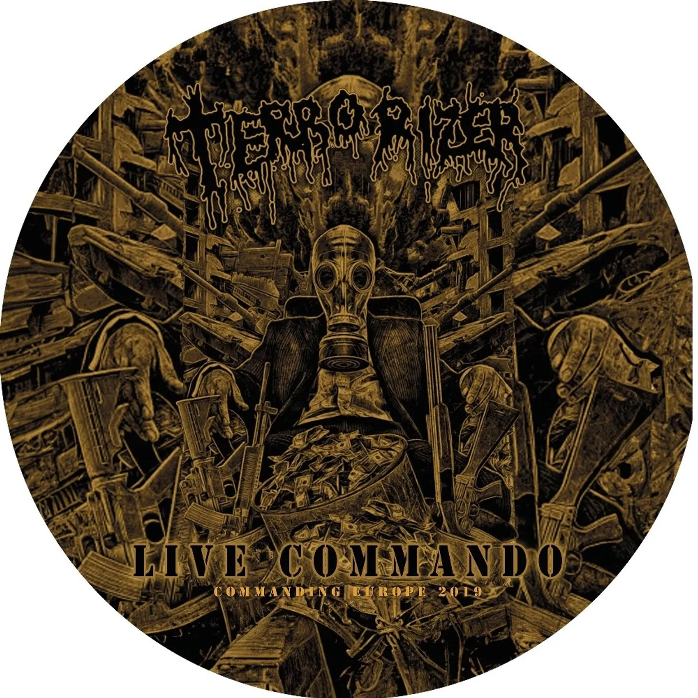Terrorizer Live Commando Vinyl Record