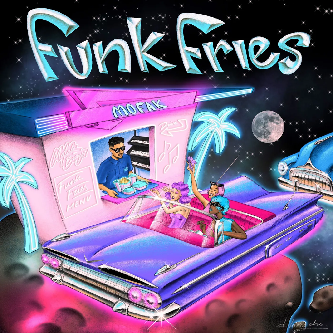 Mofak FUNK FRIES Vinyl Record