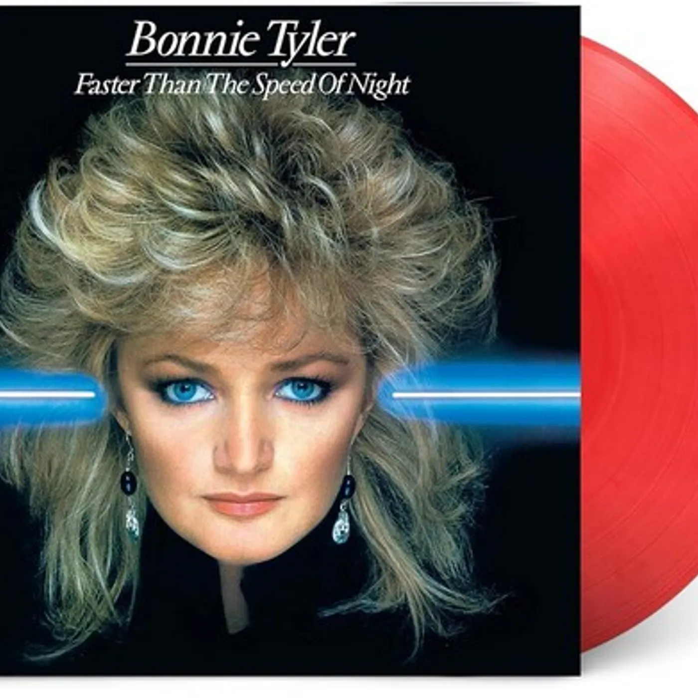 Bonnie Tyler Faster Than The Speed Of Night (25th Anniversary) (Red) Vinyl Record