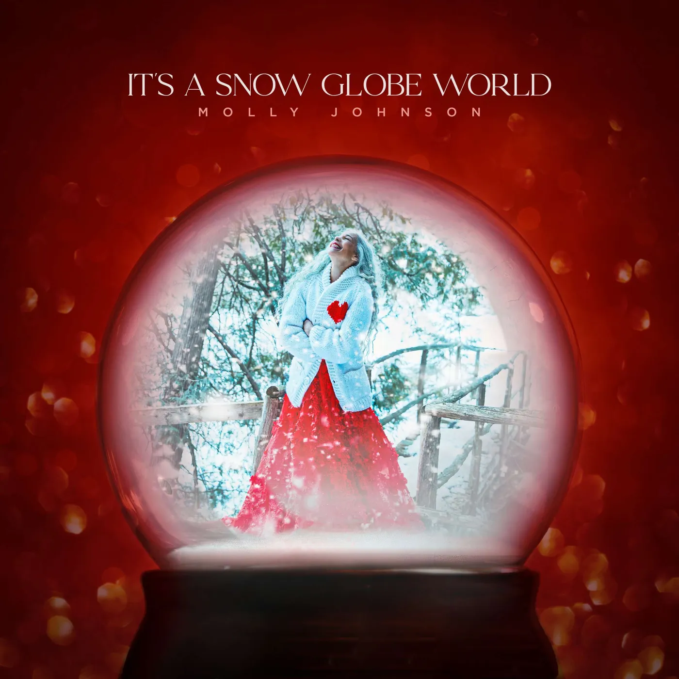 Molly Johnson IT'S A SNOW GLOBE WORLD Vinyl Record
